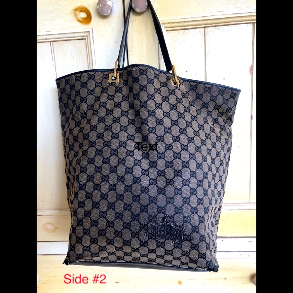 Gucci Monogram Tote.  Authentic. Original Owner.  GUC.